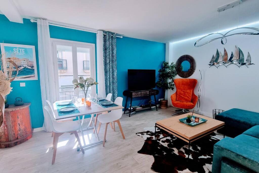 Le Clavel Superbe Deco, Centre Historique, Climatise, Parking A Proximite Apartment Sete Exterior photo