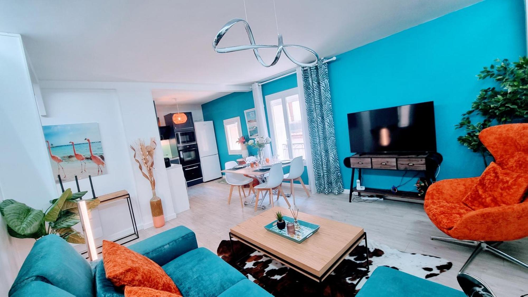 Le Clavel Superbe Deco, Centre Historique, Climatise, Parking A Proximite Apartment Sete Exterior photo